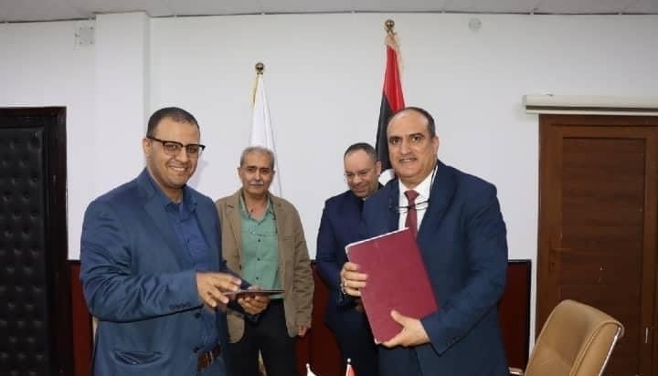 توقيع اتفاقية تعاون وشراكة مع “الهيئة الليبية للبحث العلمي”
